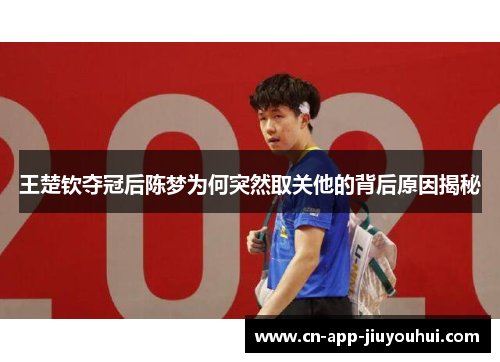 王楚钦夺冠后陈梦为何突然取关他的背后原因揭秘